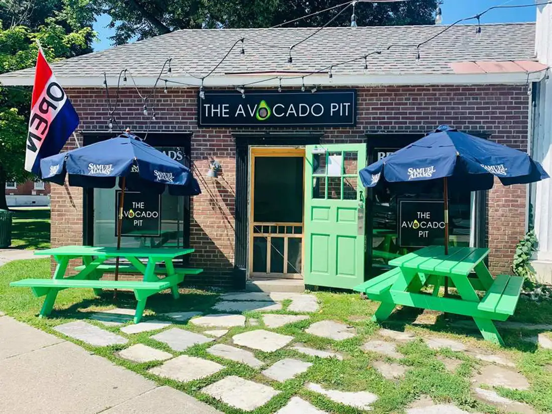 Exterior of Avocado Pit Bennington